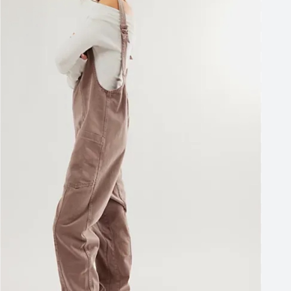 Free People We The Free High Roller Jumpsuit Mountain Majesty color XS EUC